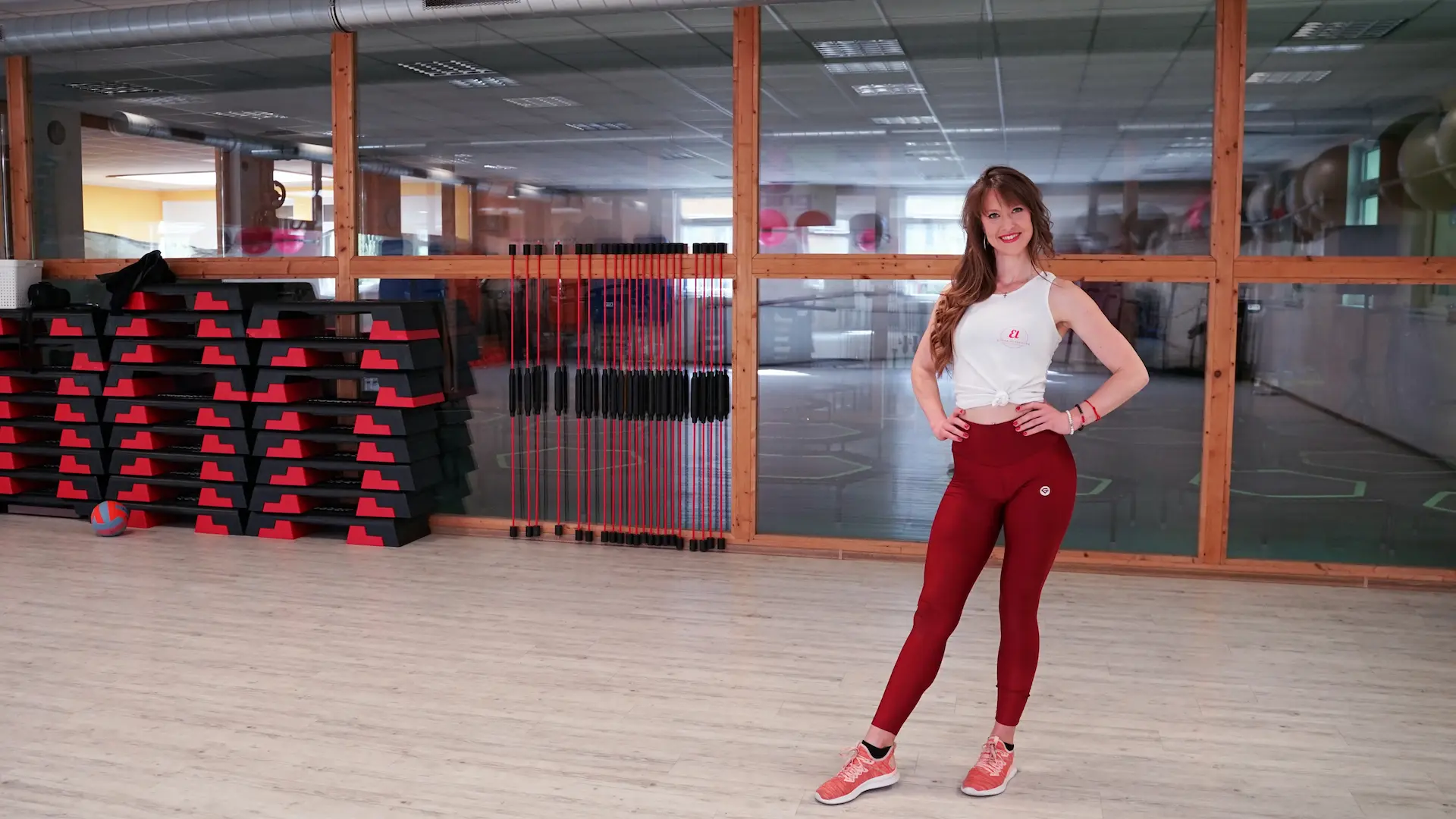 Fitness trenérka Eliška Hlaváčová